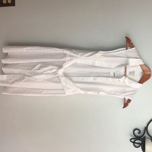 J. Crew white shirt dress. Brand new w tags!